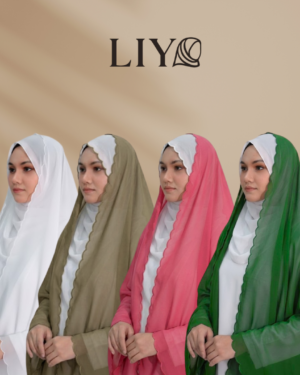 LIYA-NAYLA SELENDANG SULAM SHAWL CHIFFON GEORGETTE PLAIN LIGHTWEIGHT FLOWY ELEGANT FASHION SUITABLE FOR ALL OCASSION